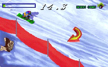 Snow Board Championship (set 2) screen shot game playing